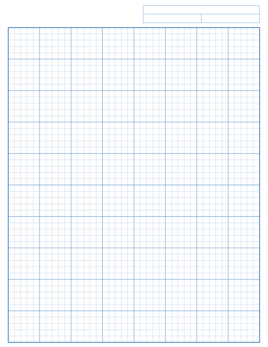 10 Free Printable Graph Paper Templates (Docs) intended for Graph Paper Template Printable