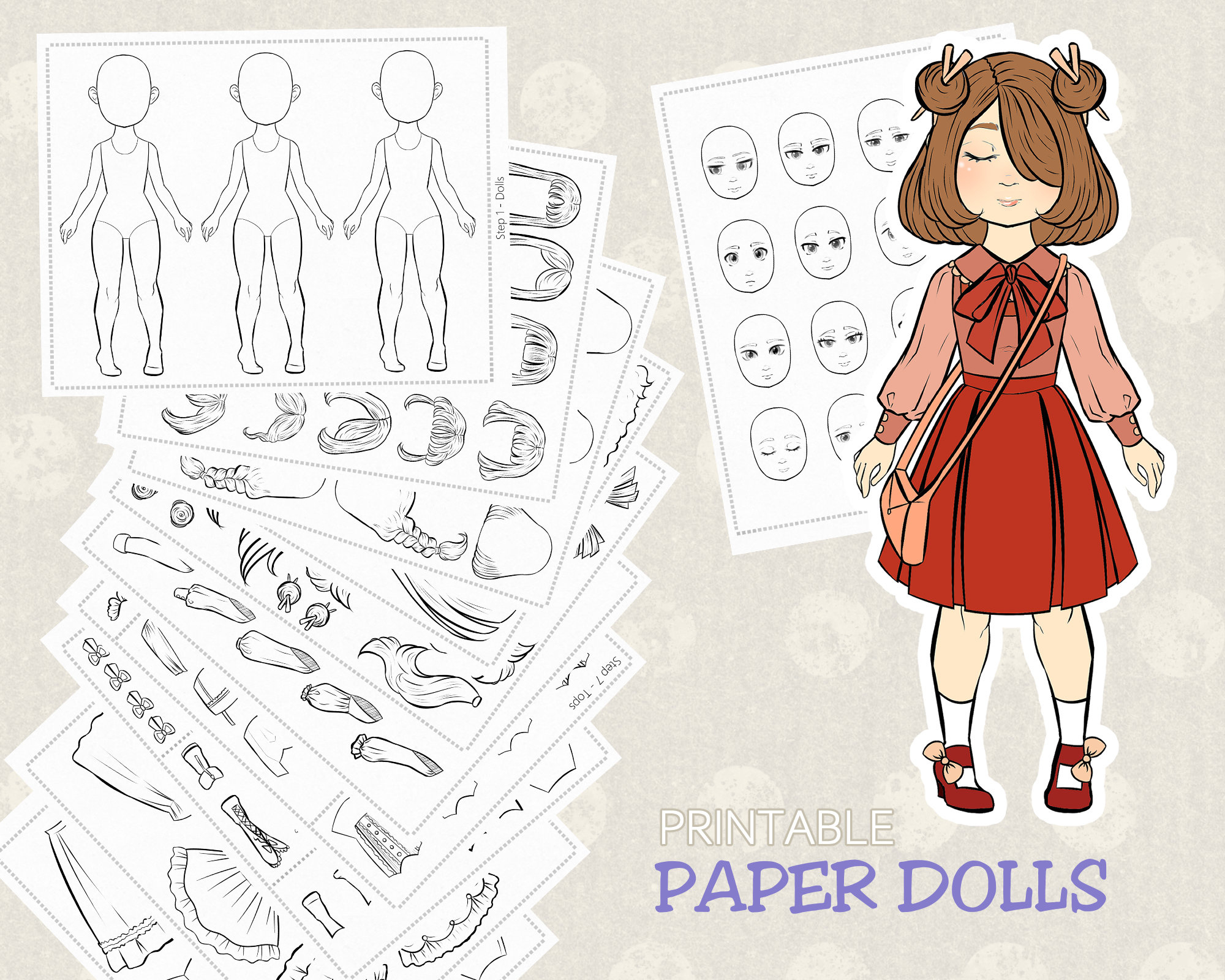 100 Ultimate Paper Dolls, Paper Dolls To Color, Paper Dolls within Printable Paper Doll Template