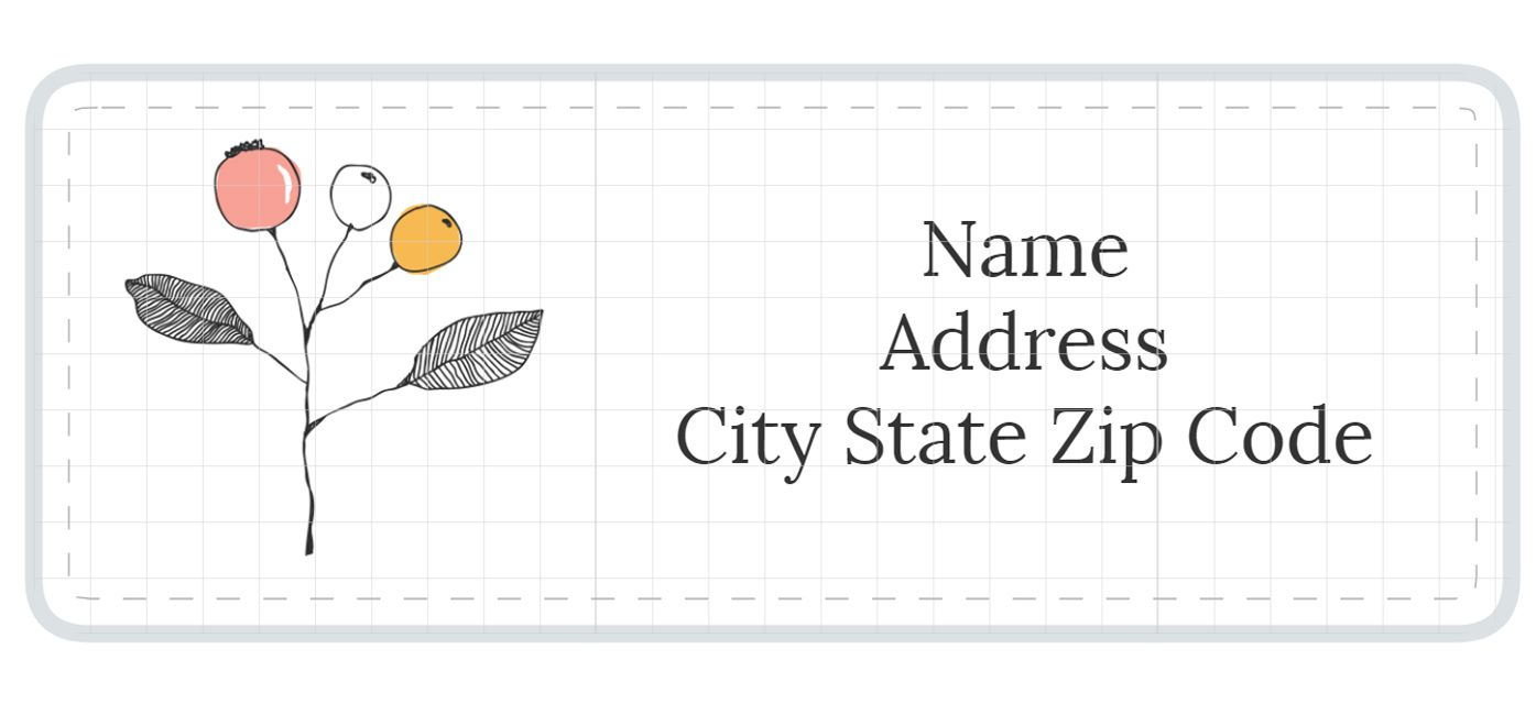 12 Places To Find Free Stylish Address Label Templates for Free Printable Labels Template