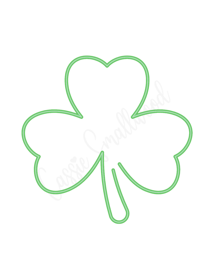 Free Printable Shamrock Template