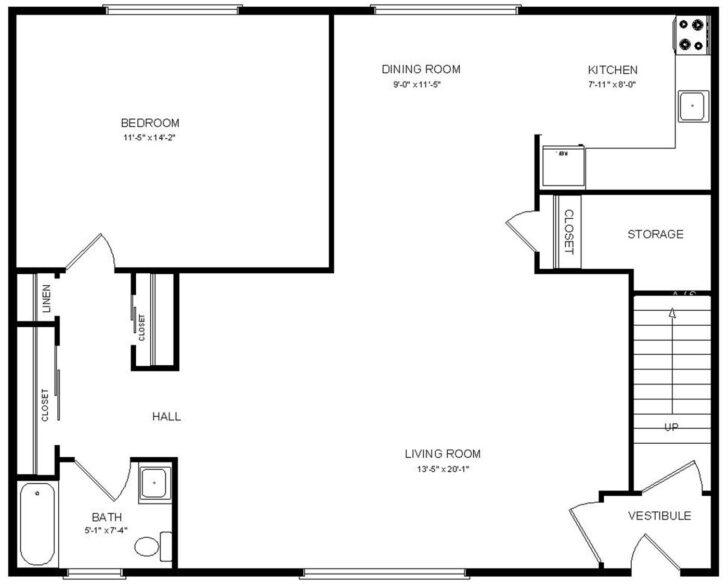 Printable Blank Floor Plan Template