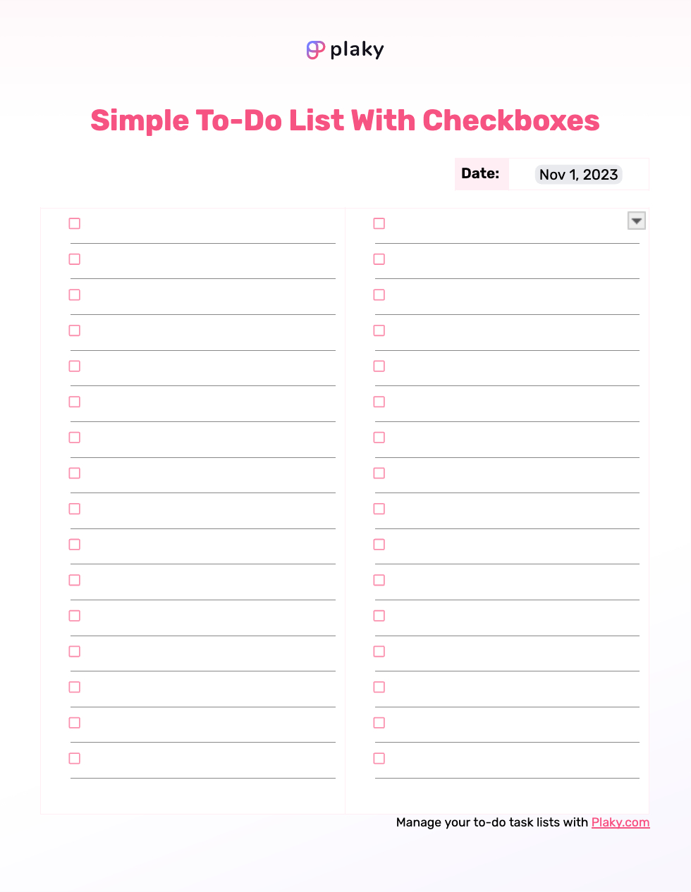 20 Free To-Do List Templates (Printable &amp;amp; Customizable) pertaining to Printable Task List Template