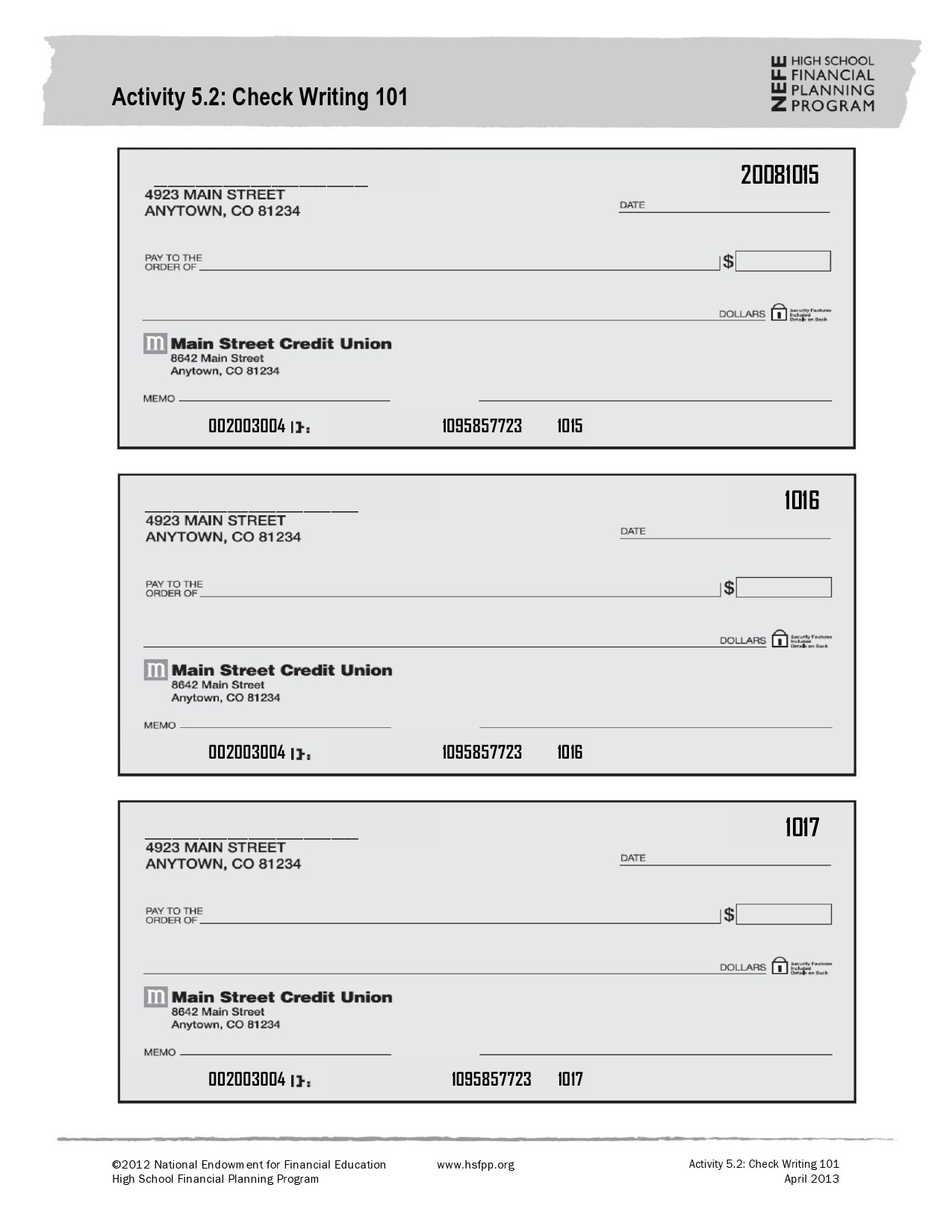 23 Blank Check Templates (Real &amp;amp; Fake) ᐅ Templatelab pertaining to Downloadable Printable Fillable Blank Check Template