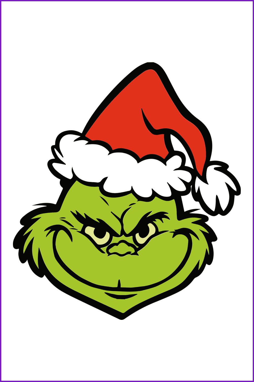 30+ Best Grinch Svg Files In 2023: Free And Premium intended for Grinch Face Template Printable