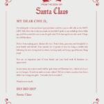 30+ Free Santa Letter Templates To Print & Use (Right Now!)   Your With Letter From Santa Printable Template