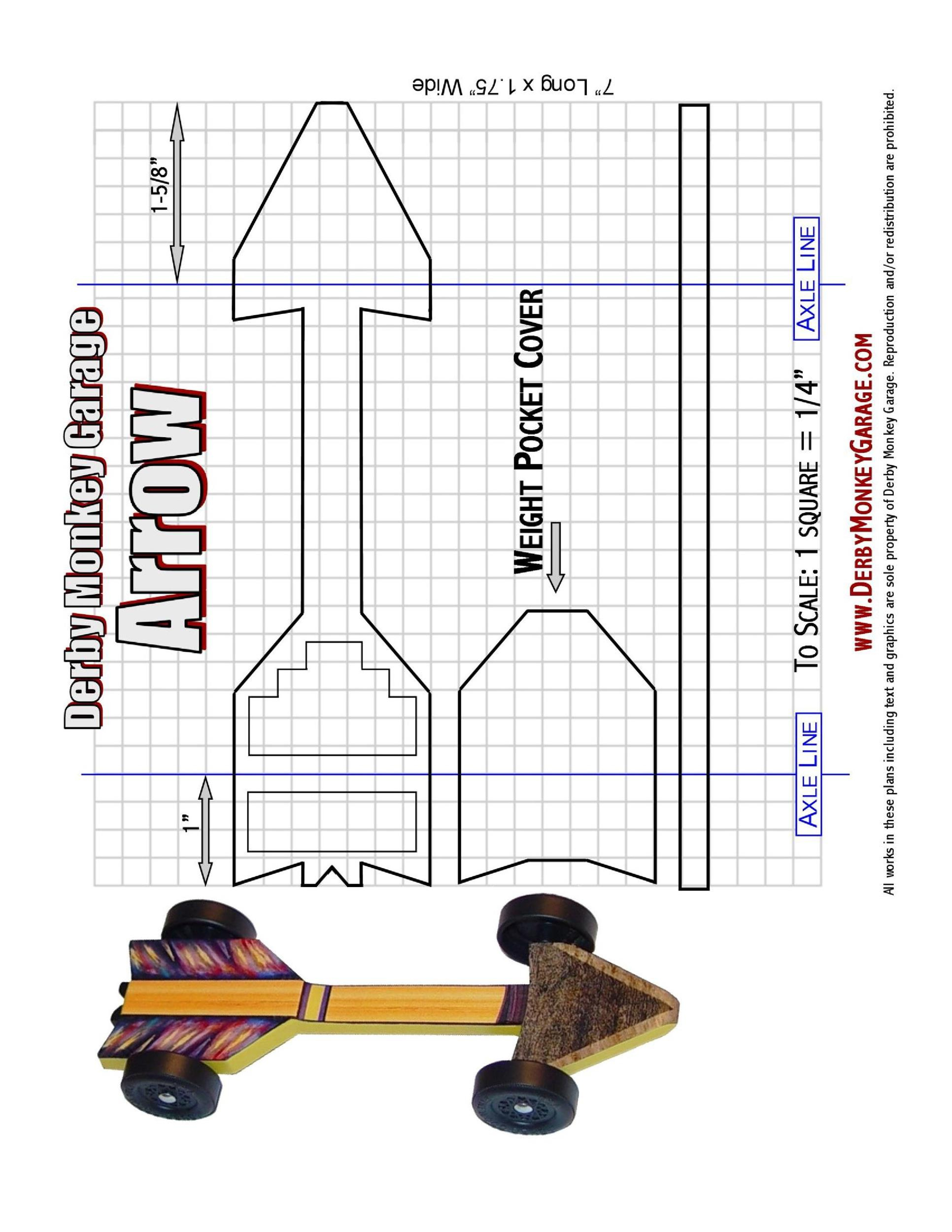 39 Awesome Pinewood Derby Car Designs &amp;amp; Templates ᐅ Templatelab inside Printable Fast Pinewood Derby Car Templates