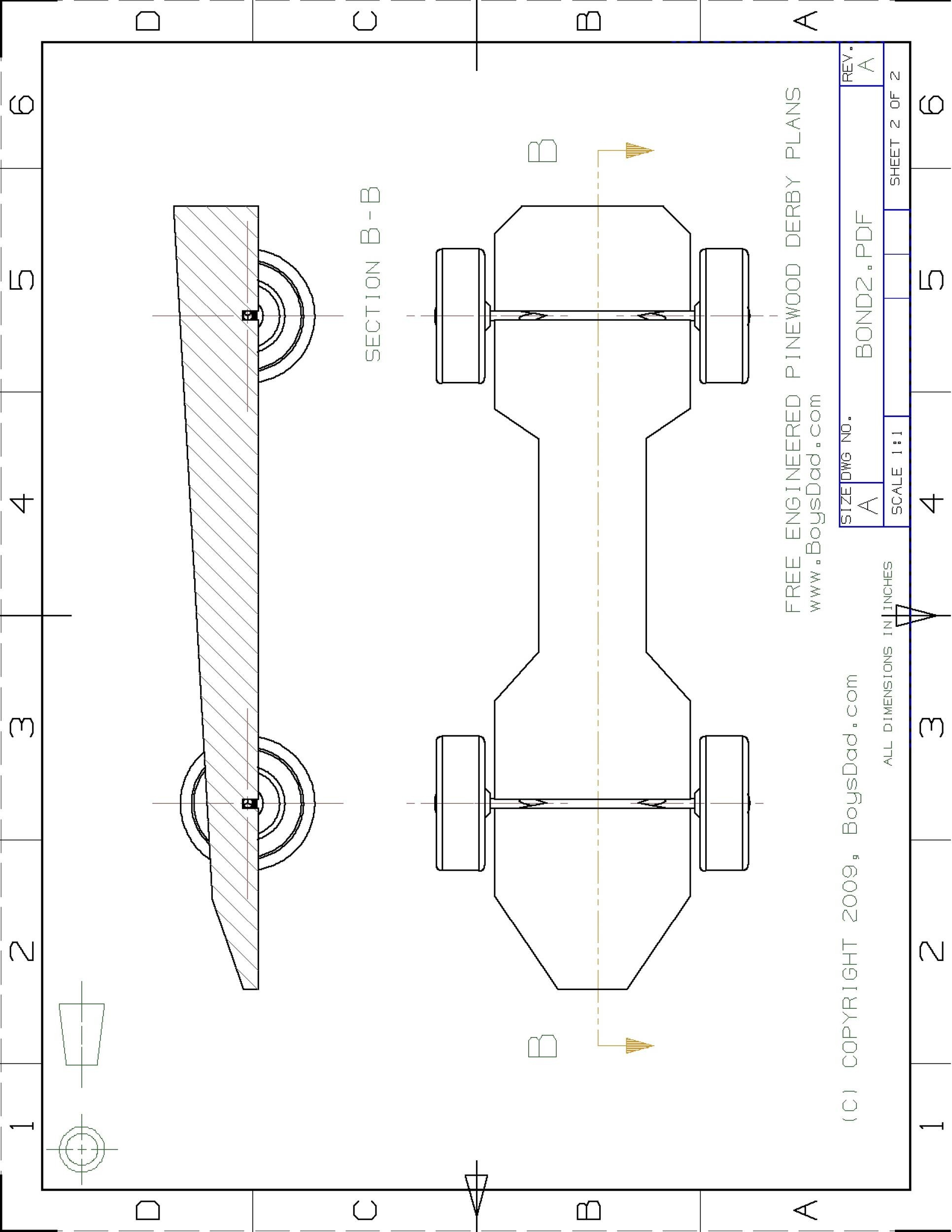 39 Awesome Pinewood Derby Car Designs &amp;amp; Templates ᐅ Templatelab with Printable Fast Pinewood Derby Car Templates