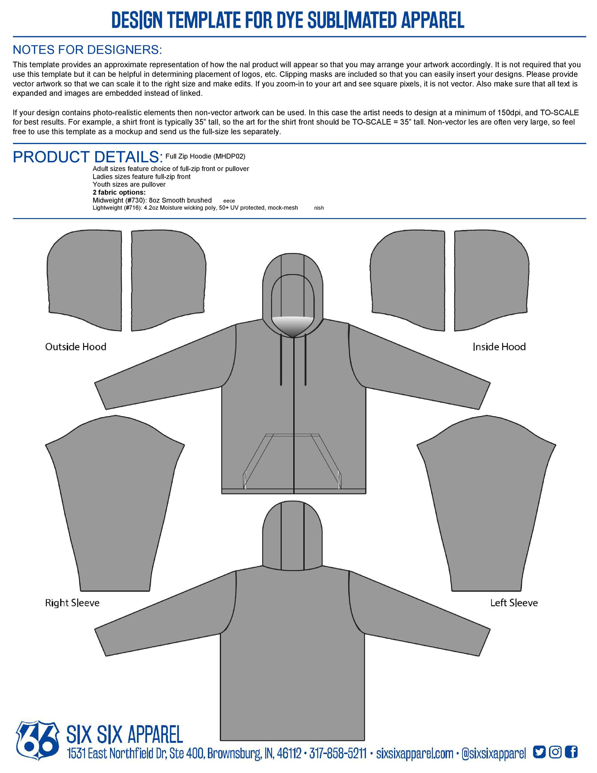 39 Blank Hoodie Templates [+ Hoodie Mockups] ᐅ Templatelab throughout Printable Hoodie Design Template