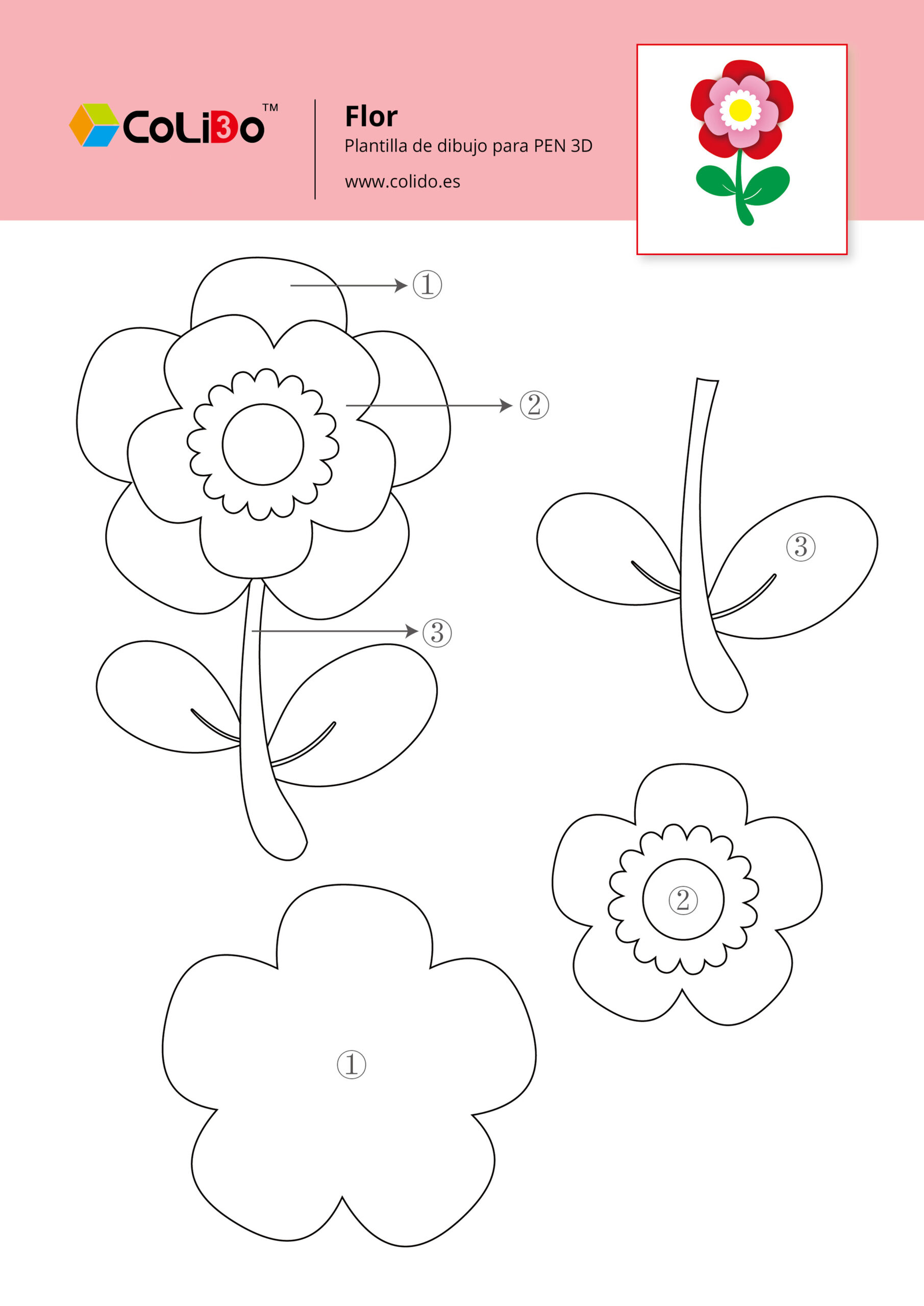 3D Pen Templates | It3D intended for Free Printable 3D Pen Templates