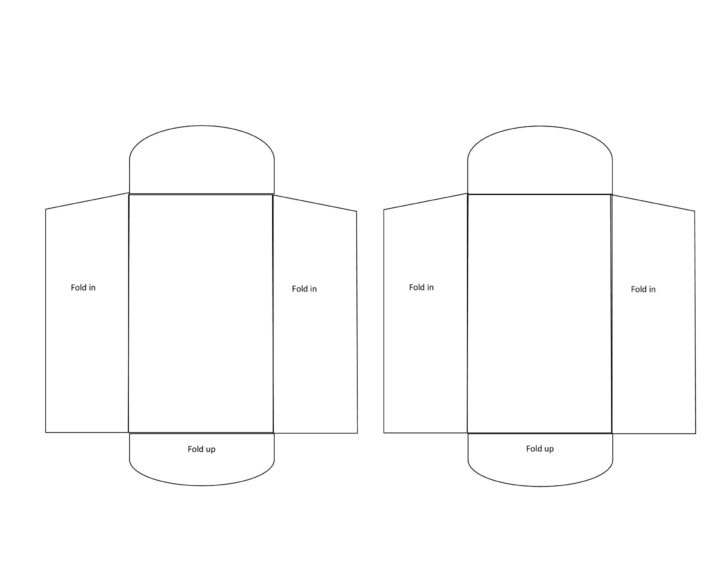 Coin Envelope Template Printable