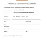 43 Credit Card Authorization Forms Templates {Ready To Use} Regarding Printable Downloadable Credit Card Authorization Form Template