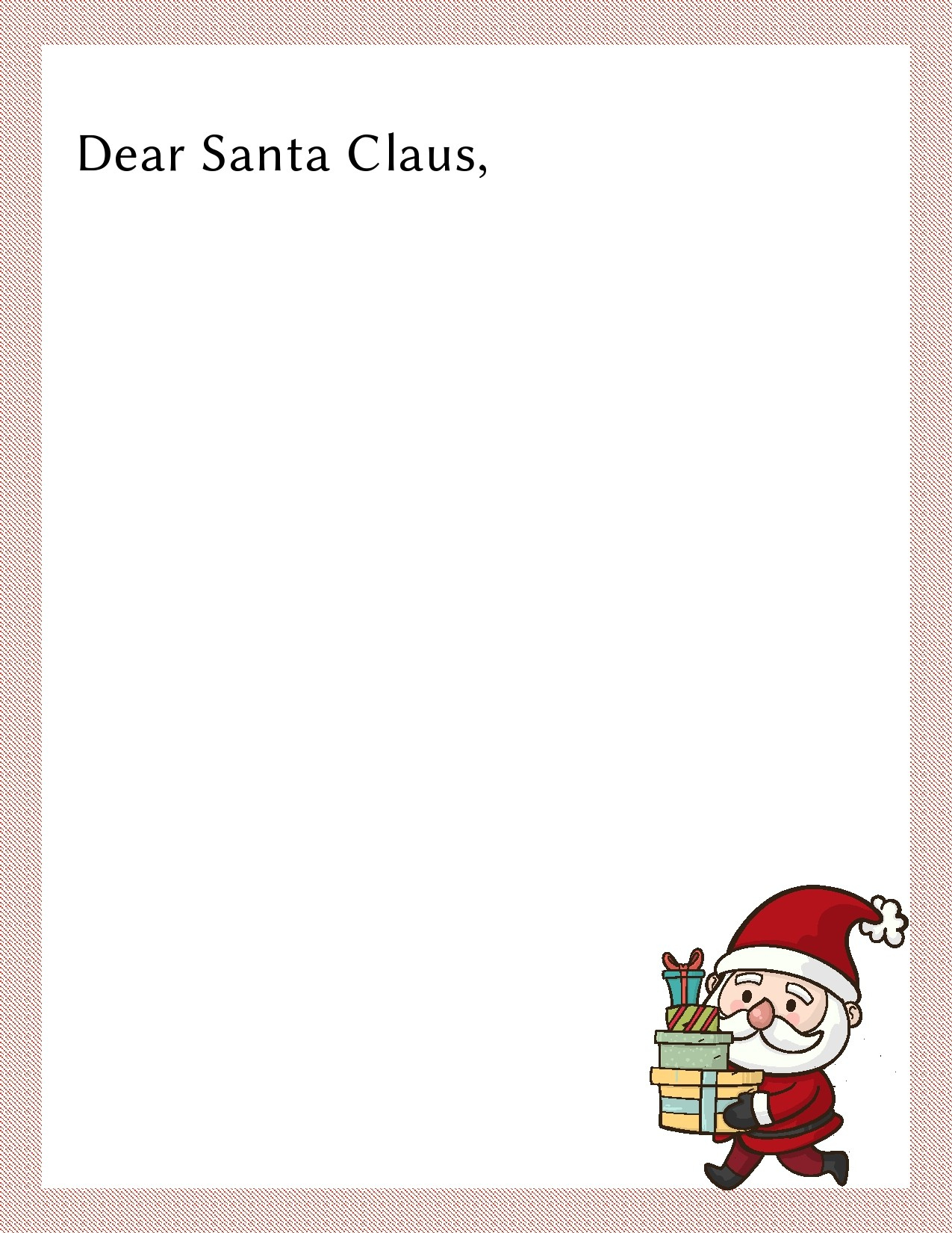 45 Printable Christmas Letter Templates [100% Free] ᐅ Templatelab inside Printable Christmas Letterhead Templates