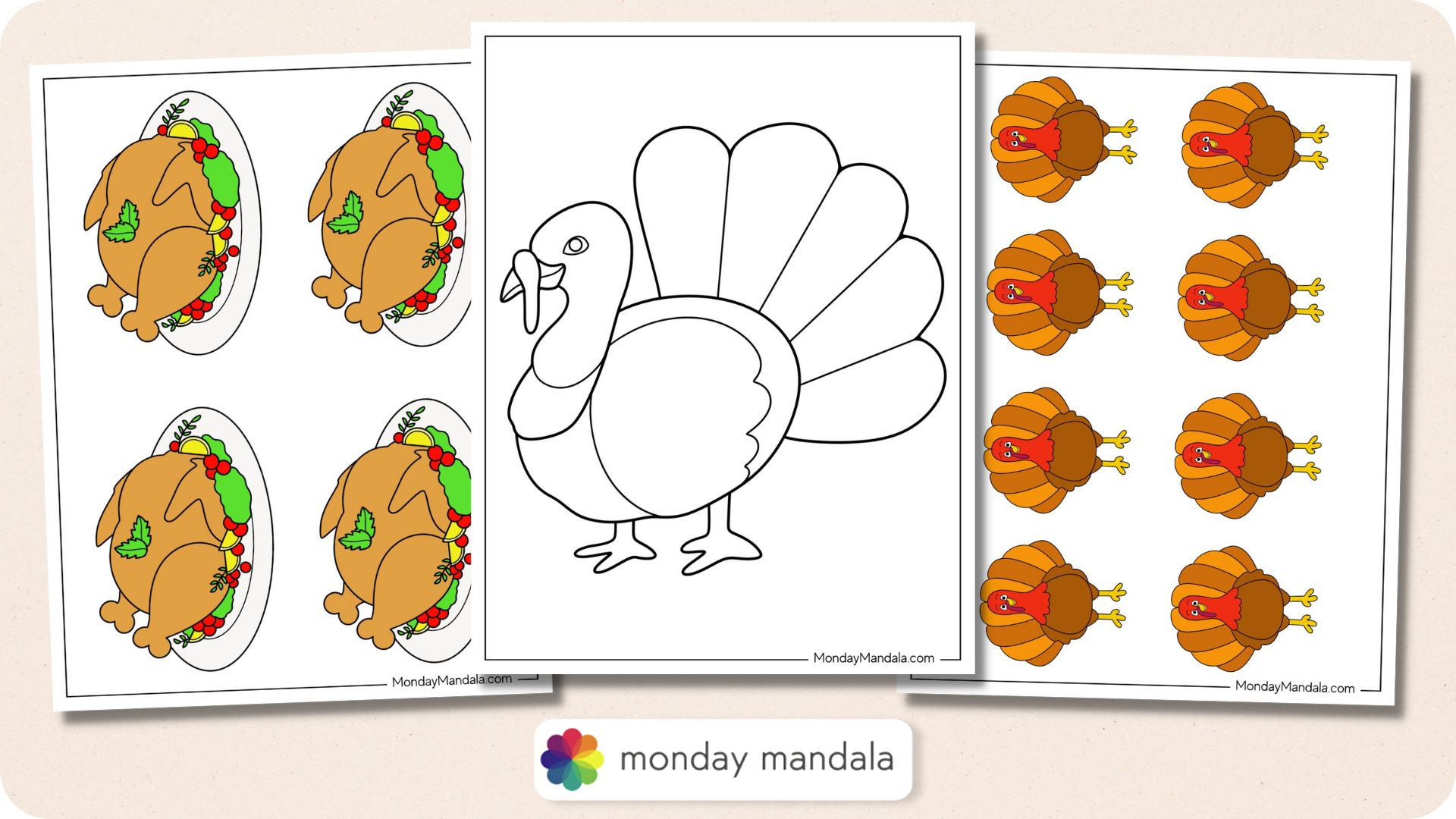 62 Turkey Templates (Free Pdf Printables) intended for Turkey Template Free Printable