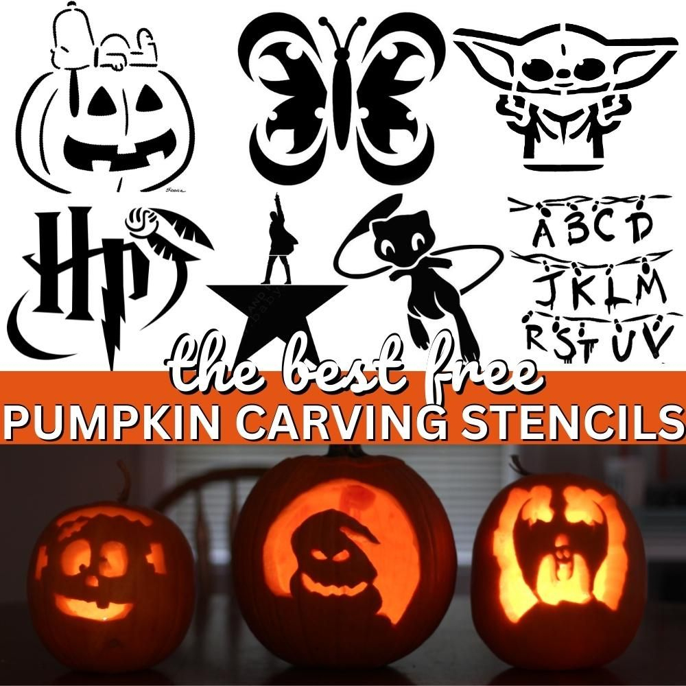 700 Free Pumpkin Carving Stencils And Printable Templates for Free Halloween Pumpkin Templates Printable