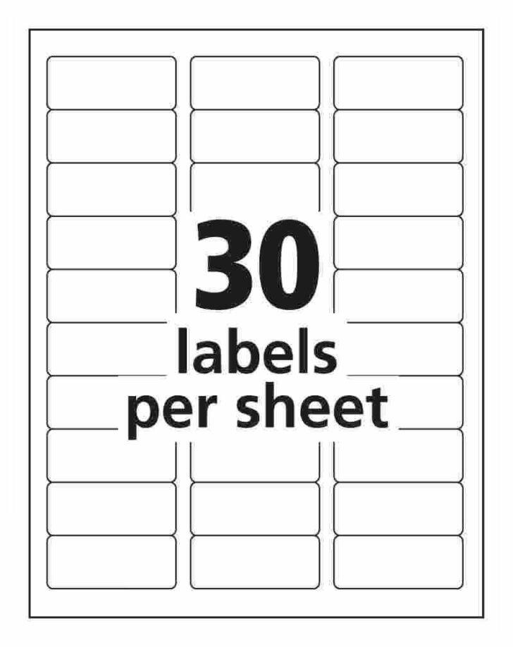 Downloadable Free Printable Address Label Templates