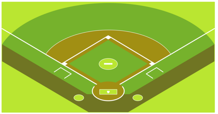 Printable Baseball Diamond Template