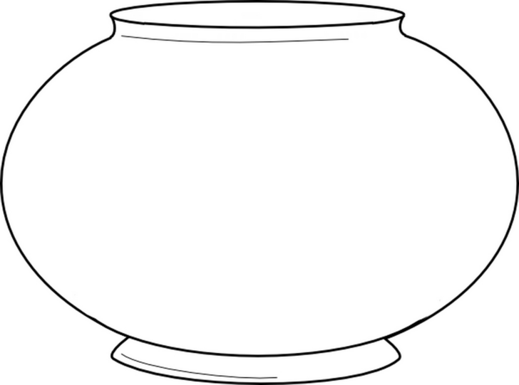 Fish Bowl Printable Template