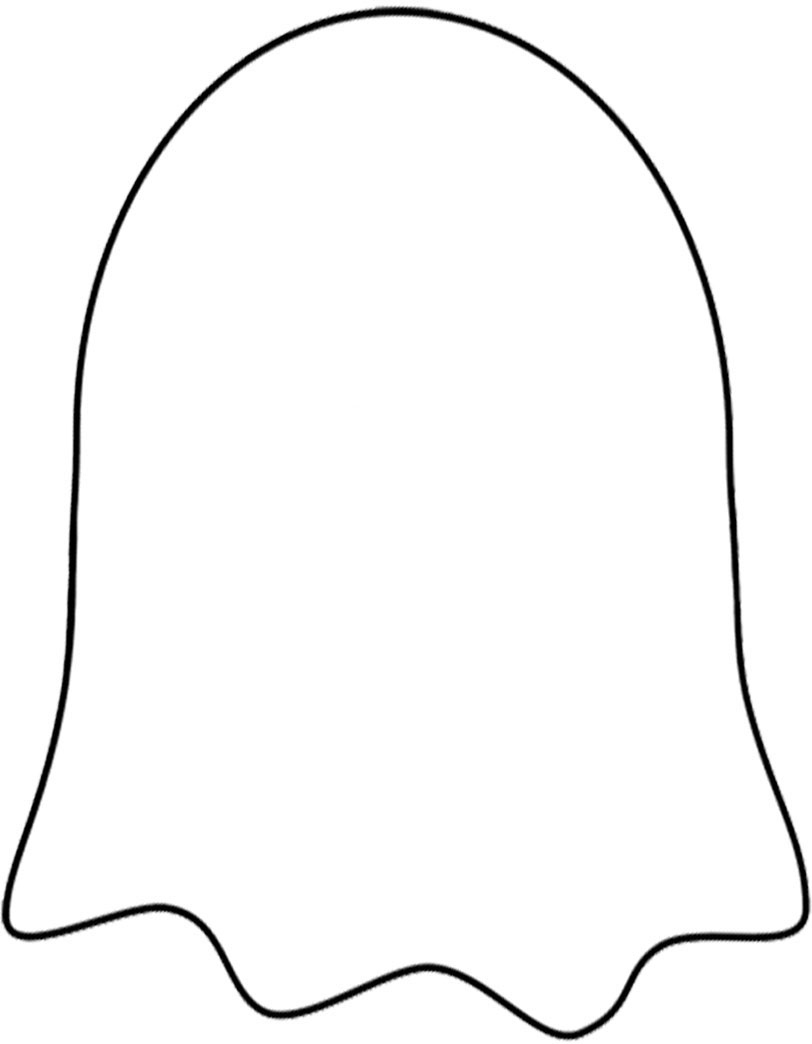 Blank Ghost Template - Rooftop Post Printables with regard to Free Printable Ghost Template