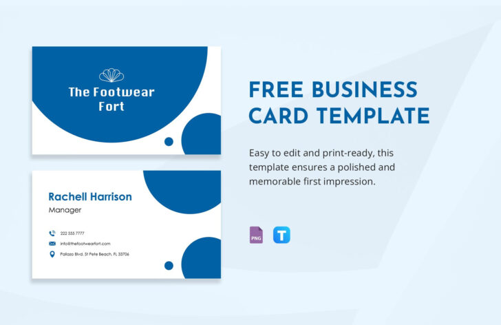 Free Printable Business Card Templates Print