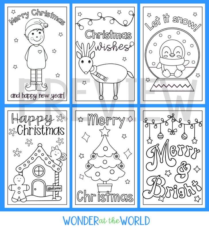 Printable Xmas Card Templates