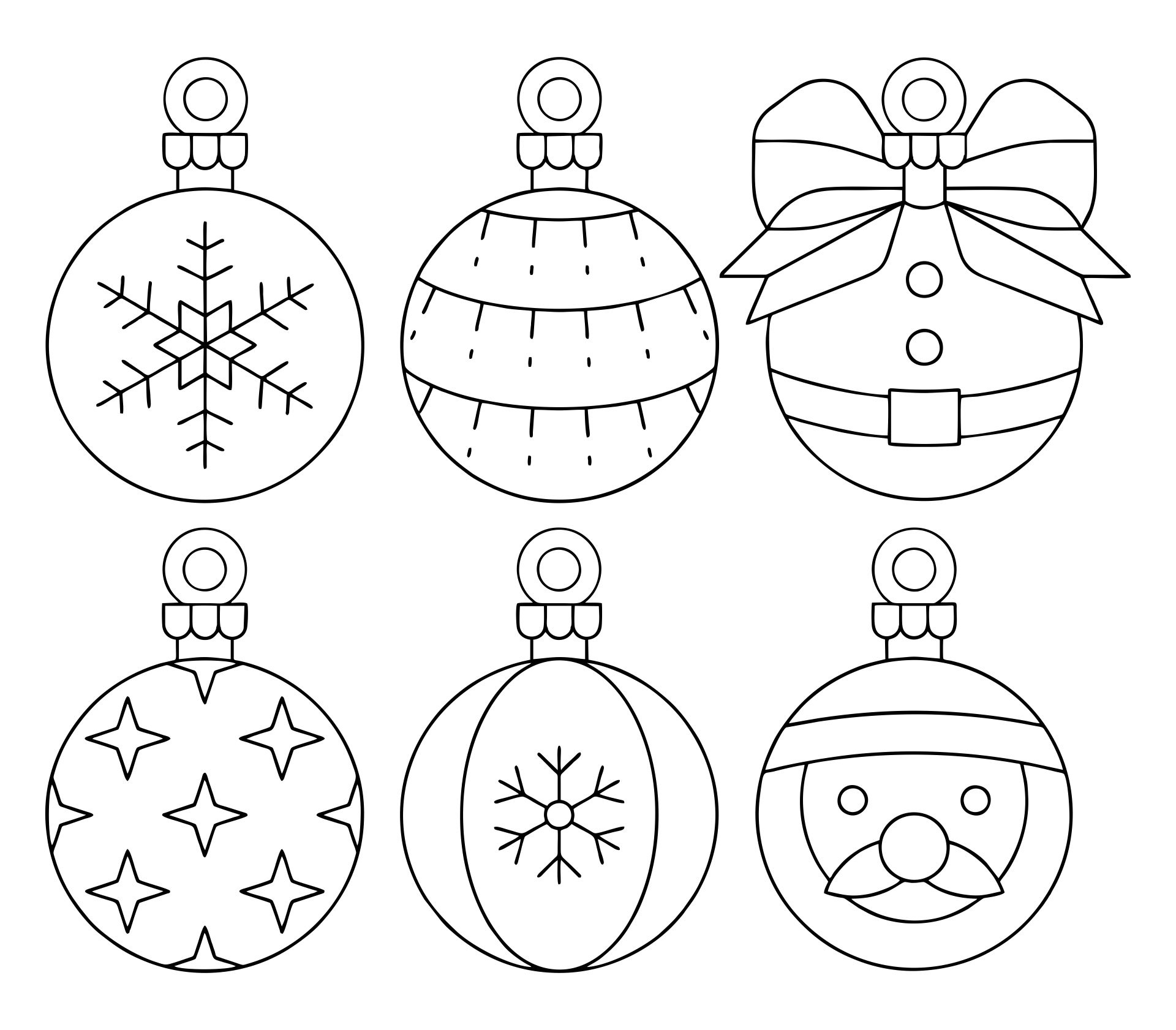 Christmas Ornament Templates - 15 Free Pdf Printables | Printablee in Printable Christmas Ornament Templates