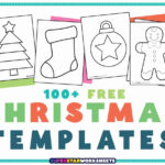 Christmas Templates   Superstar Worksheets With Christmas Templates Free Printable