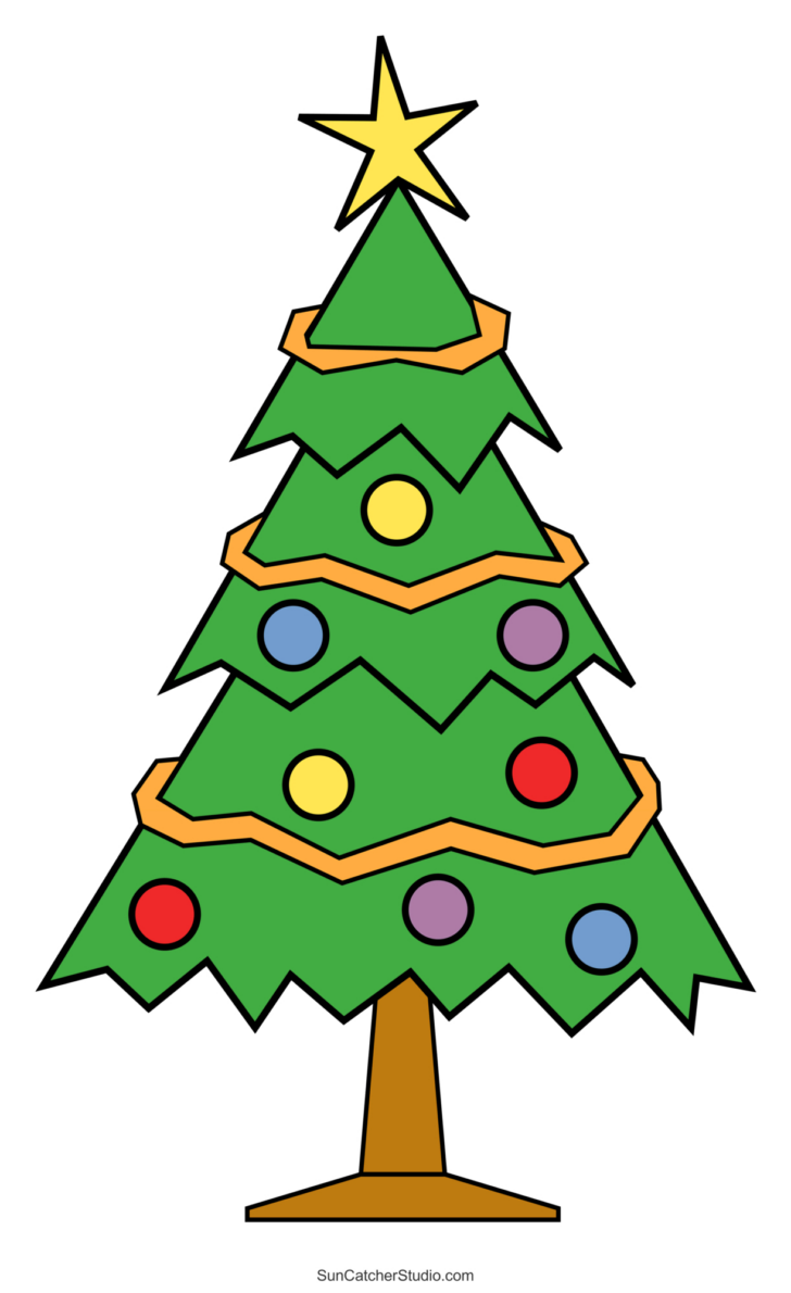 Christmas Tree Templates Free Printable