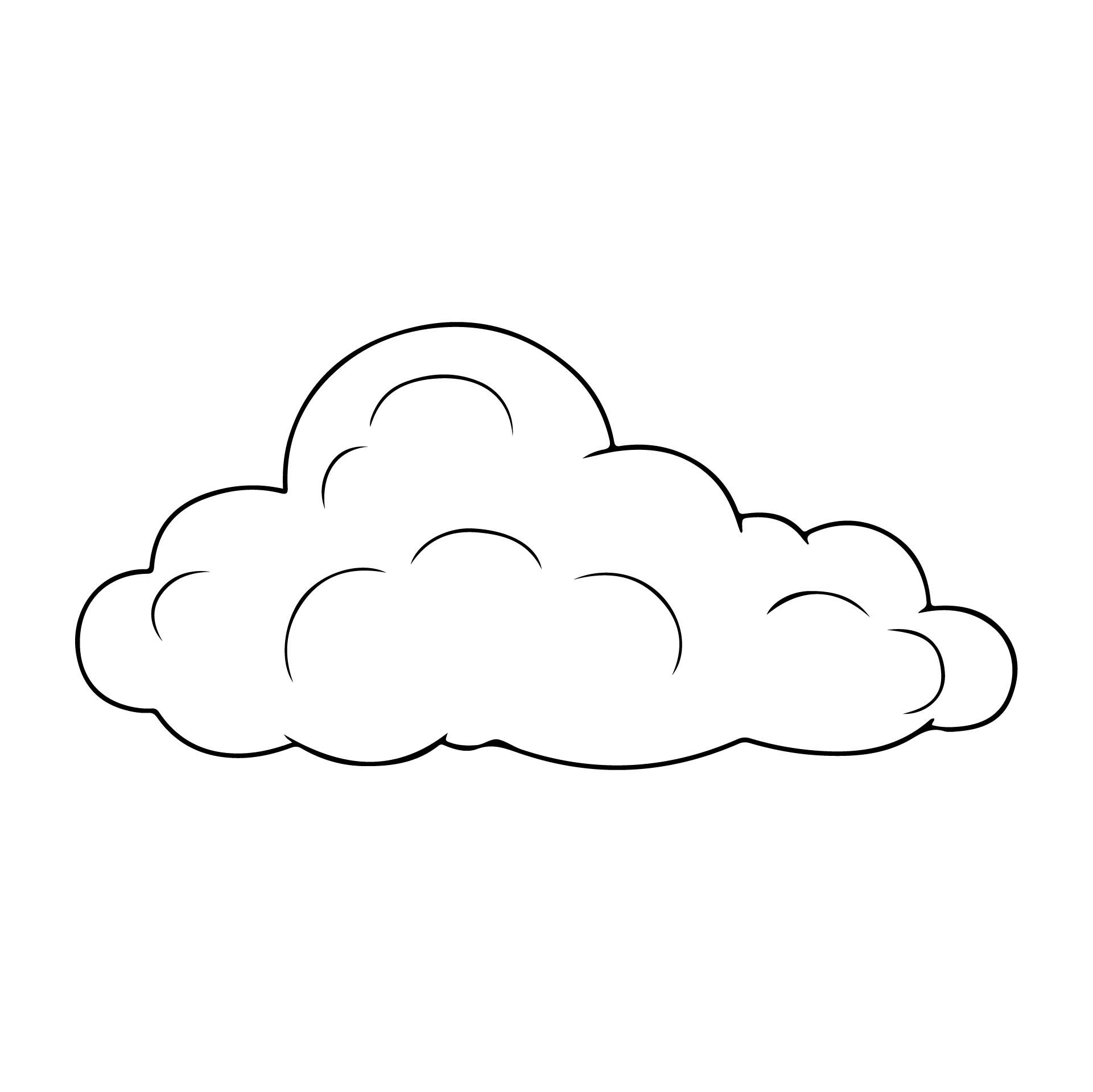 Cloud Template - 10 Free Pdf Printables | Printablee in Cloud Template Printable Free