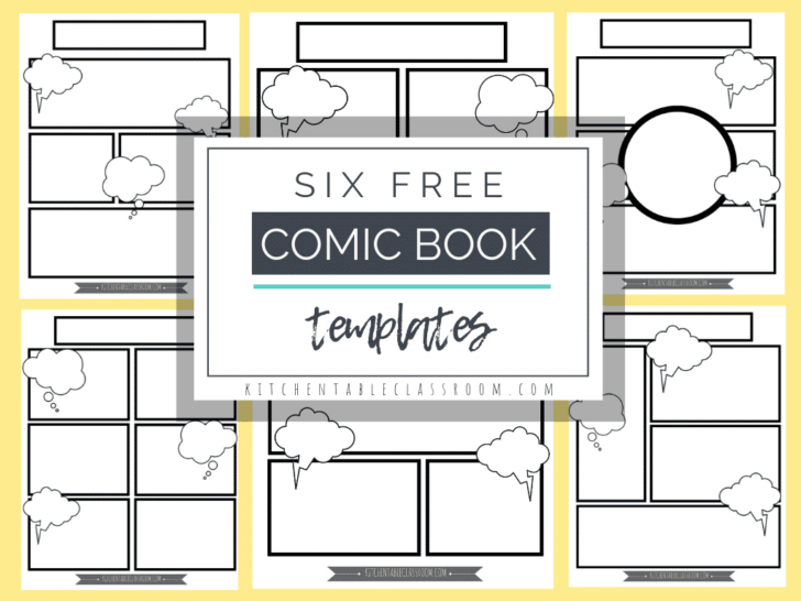 Comic Strip Template Printable