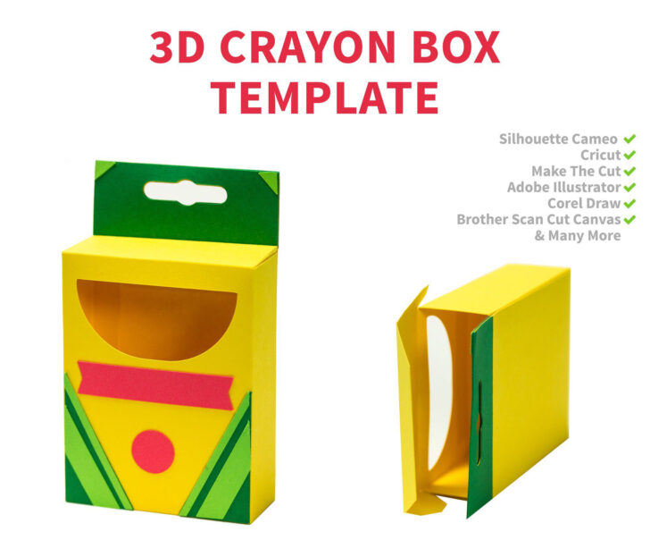 Free Printable Crayon Box Template