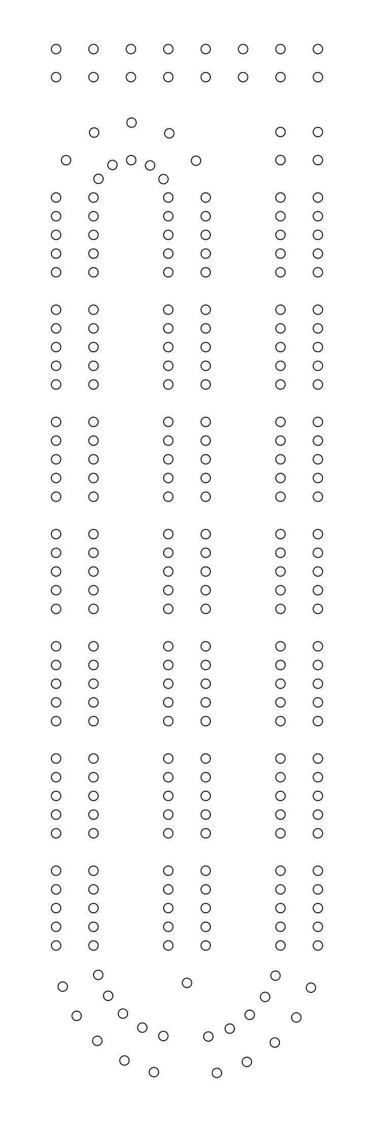 Cribbage Board Template inside Printable Cribbage Board Templates