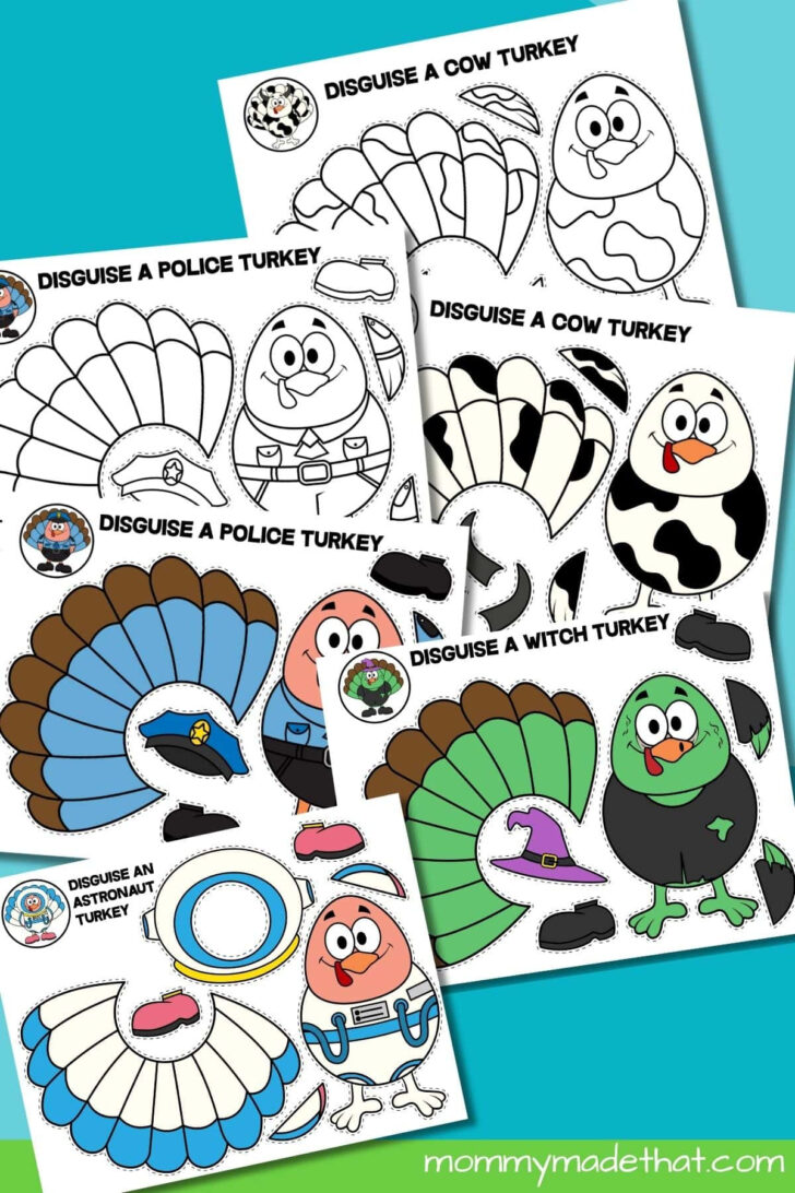 Free Printable Turkey Disguise Template