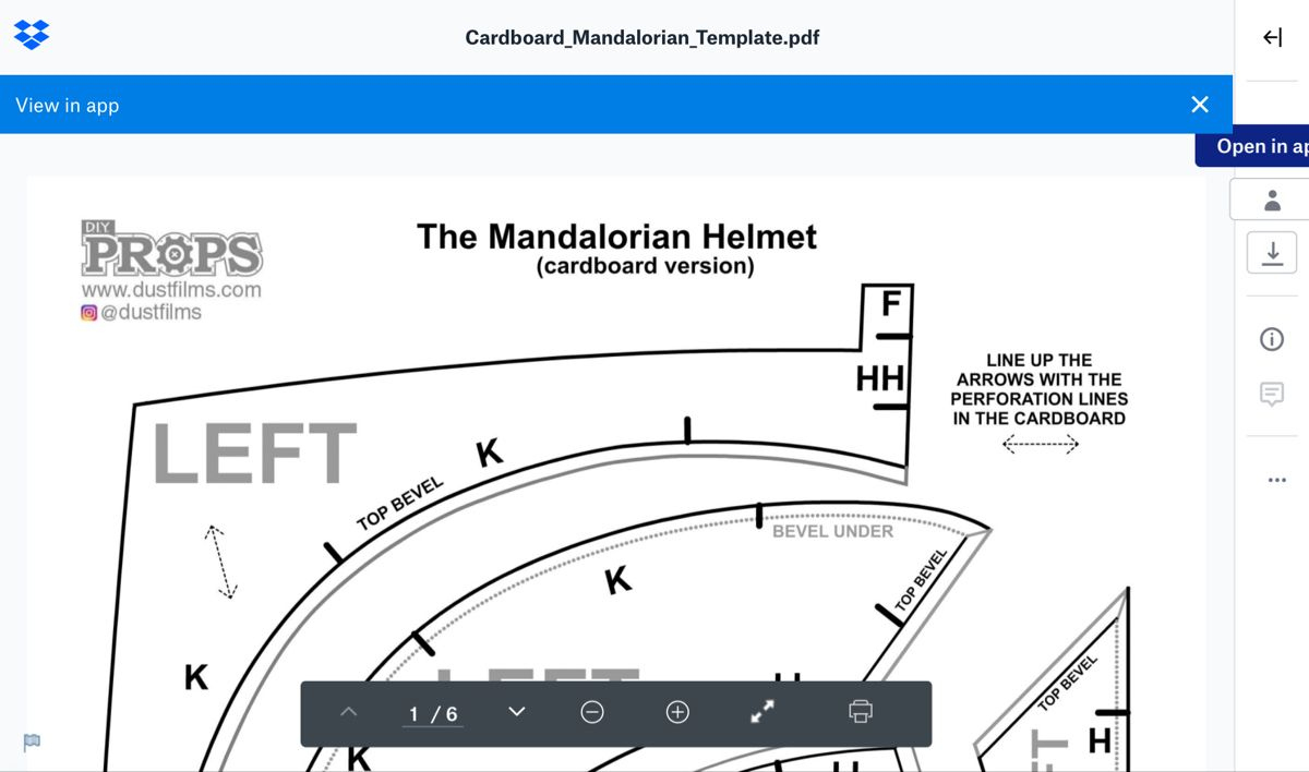 Diy_Cardboard_Mandalorian_Helmet_Templates.pdf regarding Printable Mandalorian Helmet Template