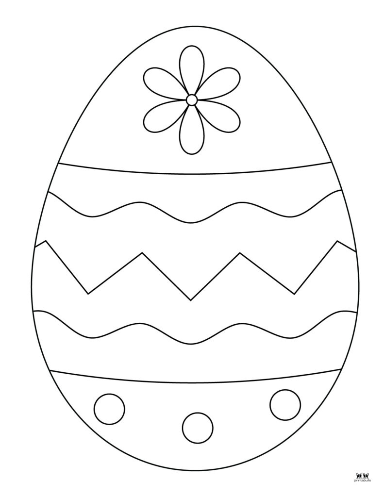 Easter Egg Templates &amp;amp; Coloring Pages - 129 Free Pages | Printabulls pertaining to Free Printable Easter Egg Template