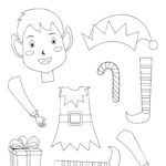 Elf Christmas Templates   20 Free Pdf Printables | Printablee With Free Elf Printable Template