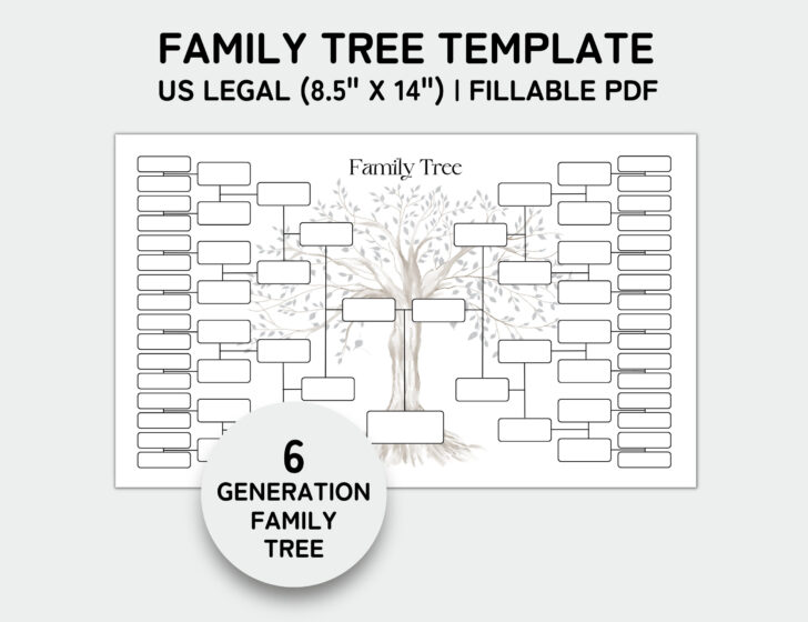 Printable Family Tree Template