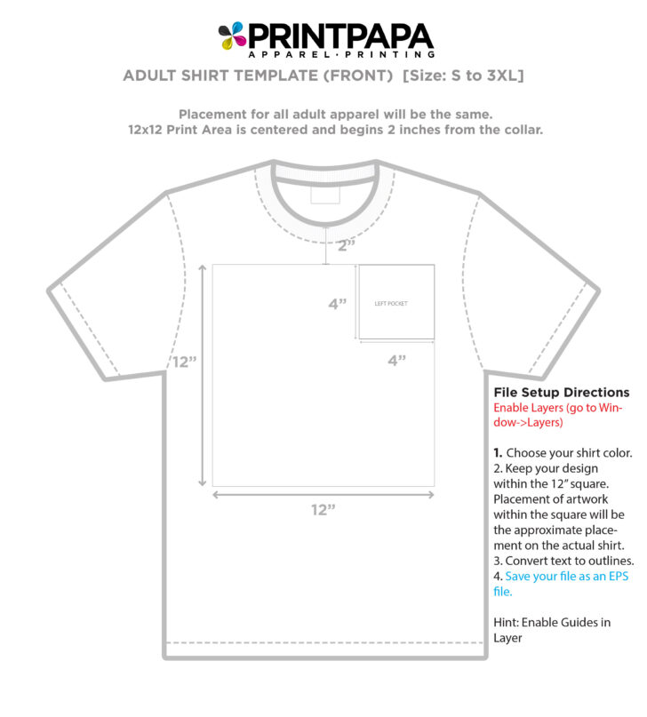 Printable Clothing Design Templates