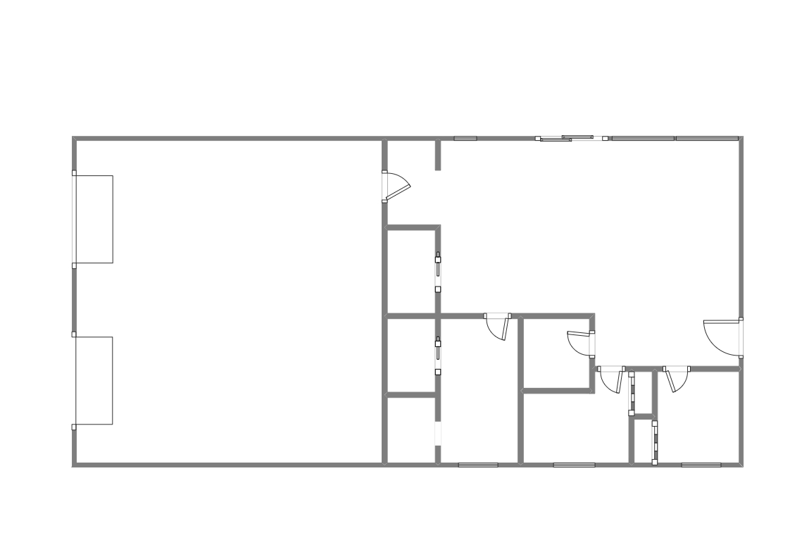 Floor Plan | Edrawmax Template within Printable Blank Floor Plan Template