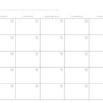 Free And Customizable Calendar Templates | Canva Pertaining To Blank Calendar Template Printable Free