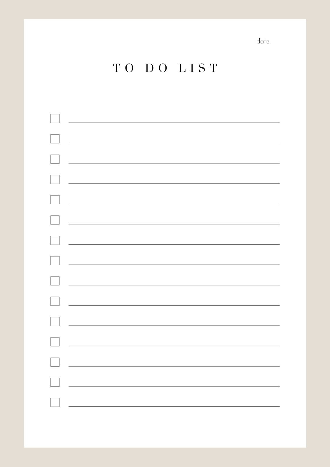 Free And Customizable To Do List Templates inside Printable Task List Template