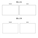 Free Blank Business Card Template Front And Back Design For Free Regarding Business Cards Template Free Printable