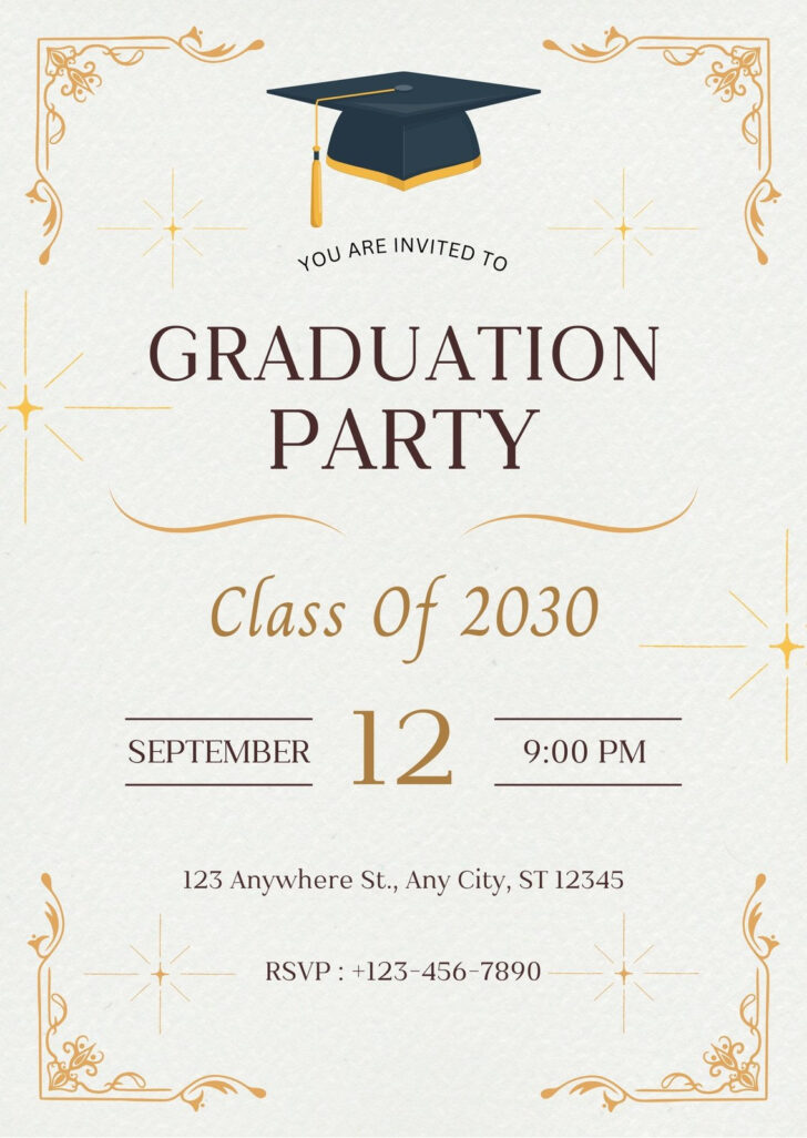 Graduation Announcements Free Printable Templates