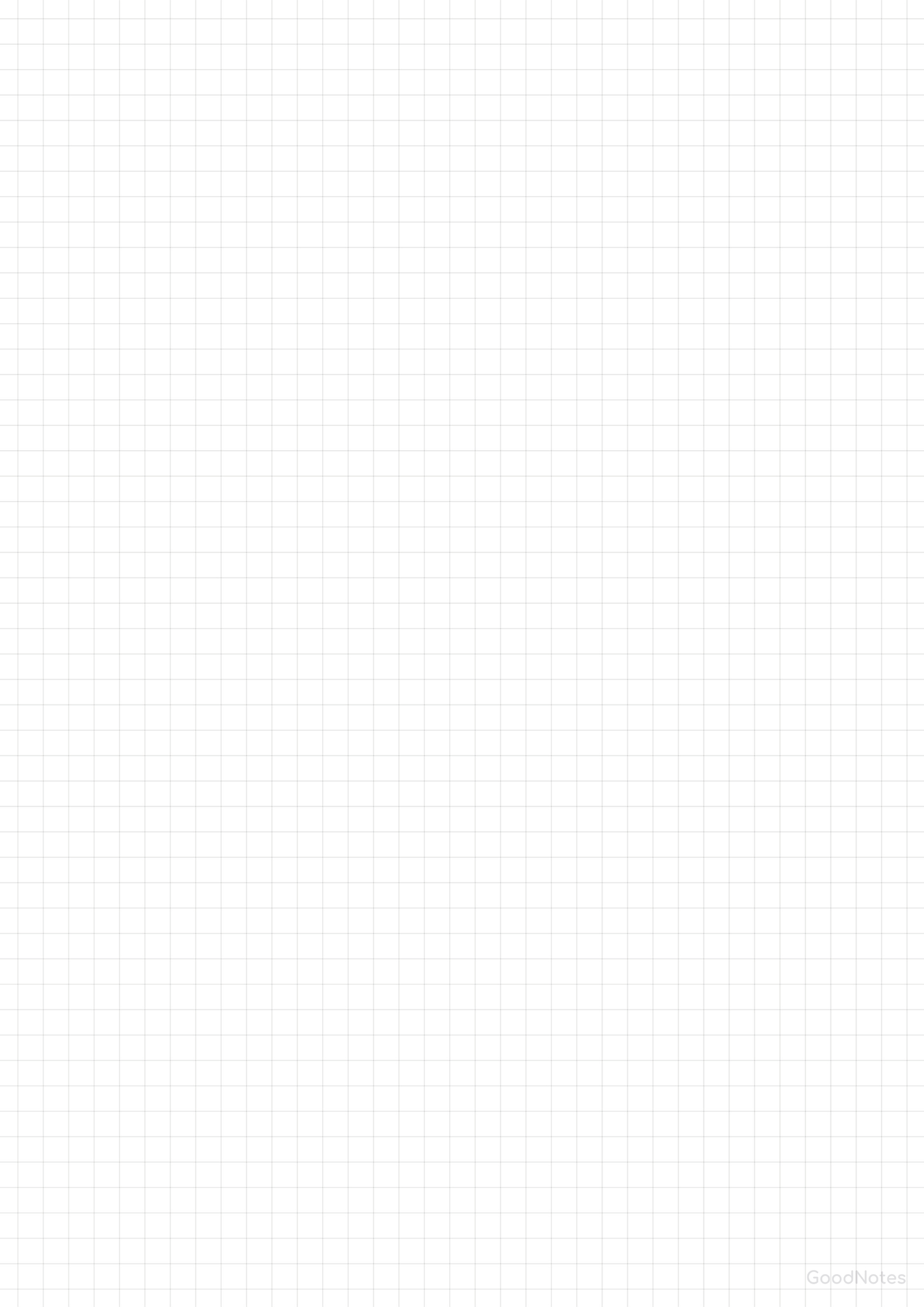 Free Graph Paper Template | Goodnotes for Graph Paper Template Printable