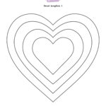 Free Heart Shape Template Download   2 Styles – Debbie Shore Sewing Throughout Free Printable Heart Shape Templates