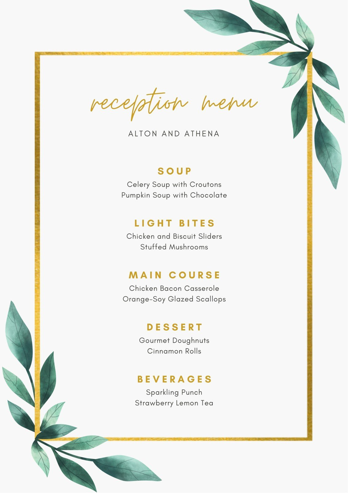 Free Printable And Customizable Fancy Menu Templates | Canva regarding Menu Templates Free Printable