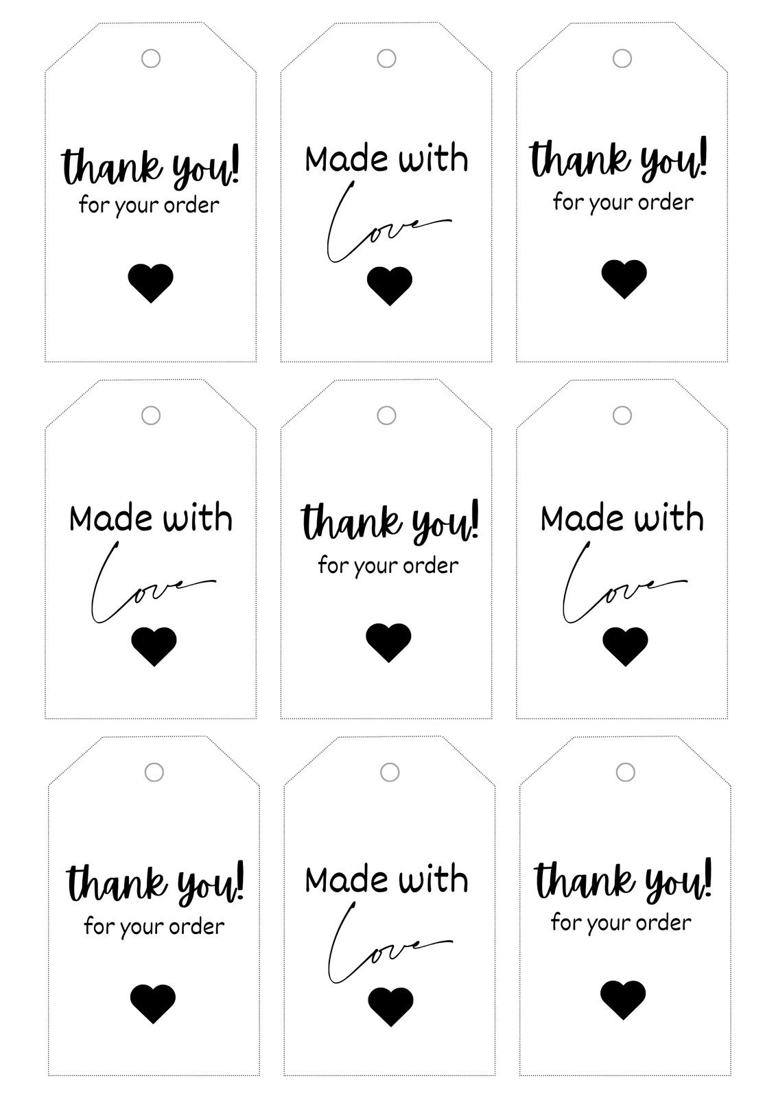 Free, Printable And Customizable Gift Tag Templates | Canva in Free Tag Templates Printable