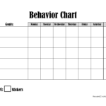 Free Printable And Editable Odd Behavior Chart Pertaining To Free Printable Daily Behavior Chart Template