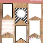 Free Printable Banner Templates {Blank Banners}   Paper Trail Design With Free Printable Banners Template