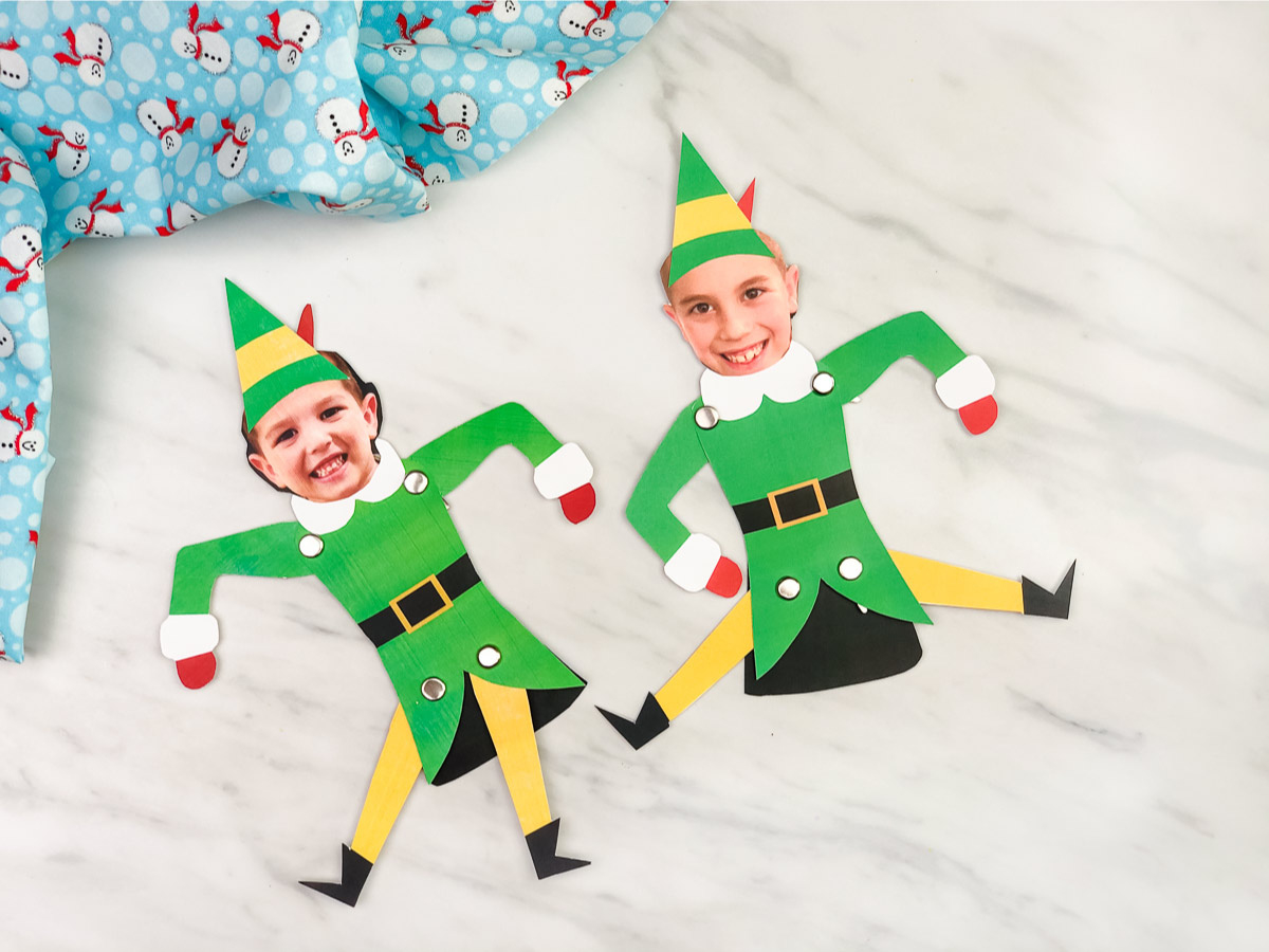 Free Printable Buddy The Elf Craft For Kids with regard to Elf Body Template Printable