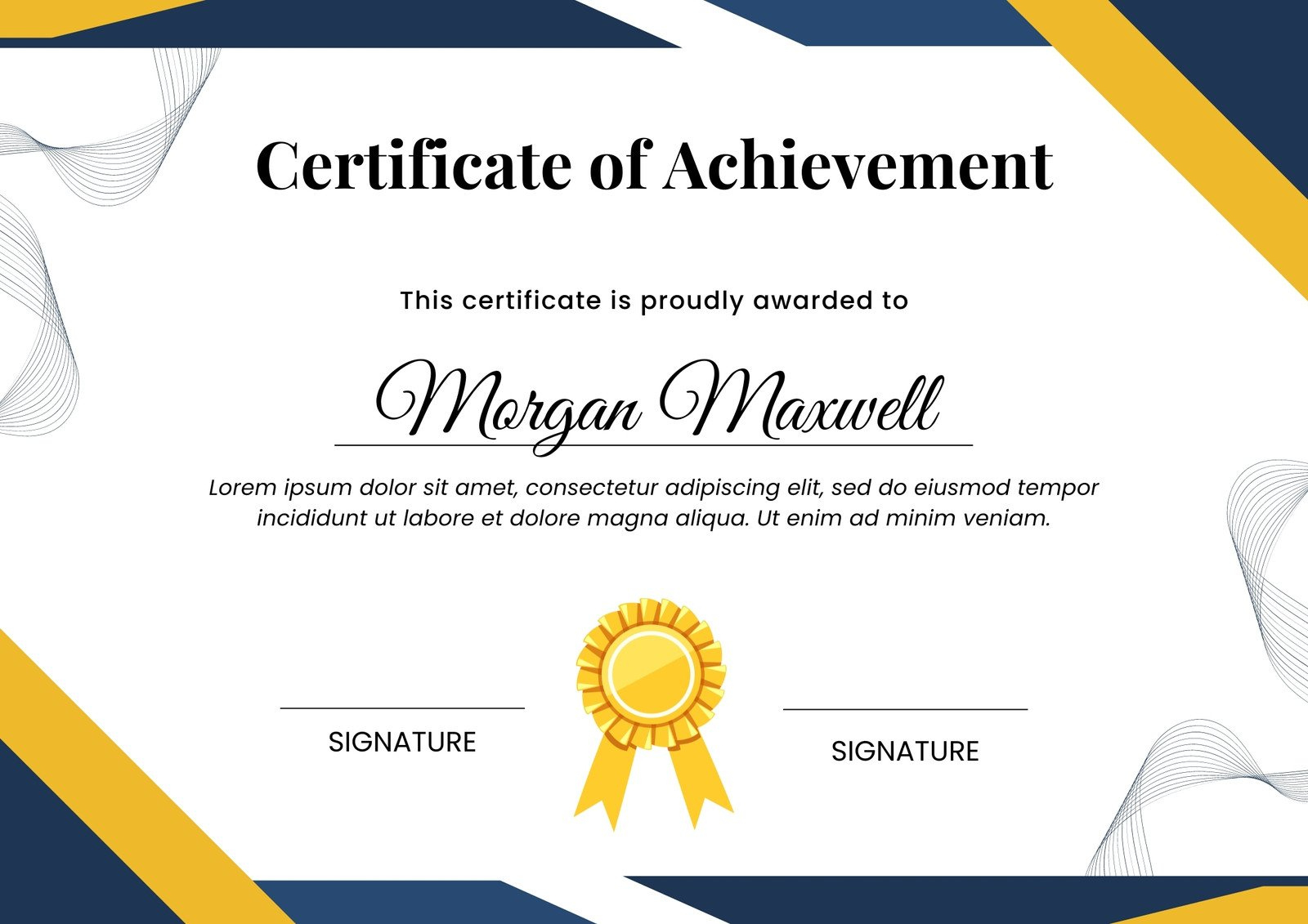 Free Printable Certificate Templates You Can Customize | Canva with regard to Certificate Template Free Printable